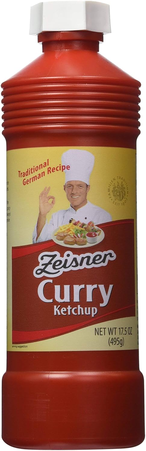 Zeisner Curry Ketchup 17.5 ounce (Pack of 2)