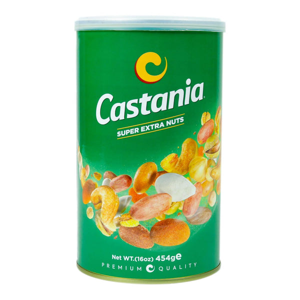 Castania Lebanese Mixed Nuts, Super Extra Mix with Pistachios, Almonds, Cashews, Hazelnuts,