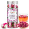 Dried Rose Buds Tea, Edible Whole Flowers Loose Leaf Herbs, Premium Natural Healthy Fragrant Beverage, Ideal for Gift,