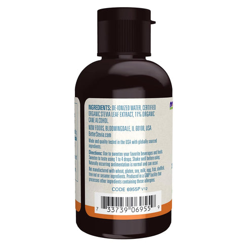 NOW Foods BetterStevia Original Liquid Sweetener, 2-Ounce - Zero-Calorie, Keto Friendly, No Erythritol
