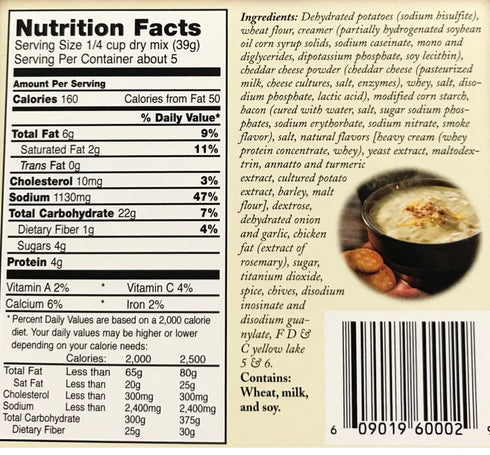 Wind & Willow Wind and Willow Baked Potato Soup Mix