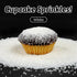 150g Edible White Sanding Sprinkles, White Sugar Rim Crystals Sprinkles for Cocktails Decorating, Cake, Cupcake