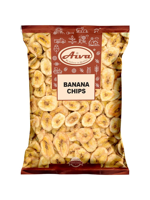 Aiva Dried Sweetened Banana Chips (5 LB) Fresh, Crispy & Sweetened, Delicious