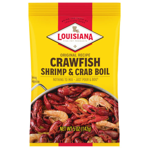 Louisiana Fish Fry Products Crawfish, Shrimp & Crab Boil Seasoning - Spicy