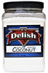 24 Oz (1.5 LB) Gourmet Macaroon Ground Coconut by Its Delish Jumbo Container Raw, Unsweetened, Natural & Gluten-Free