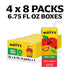 100 6.75 oz 32 Count (4 Packs 8) Mott's Percent Fruit Punch Juice, fl boxes