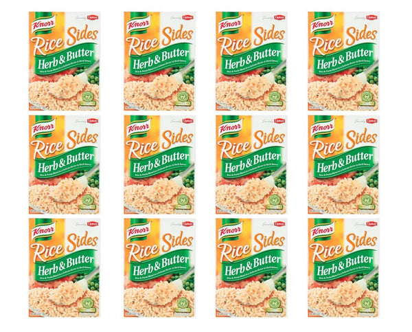 Knorrtoys Knorr Rice Sides - Herb & Butter - 5.4 oz - 12