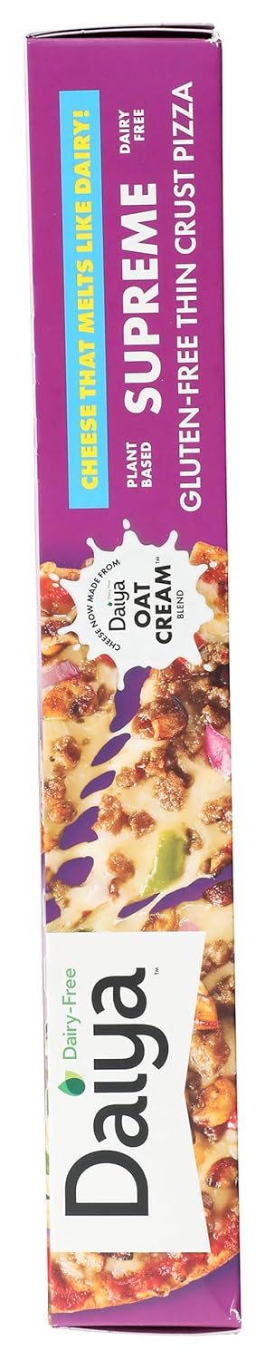 Frozen, 19.4 Daiya, Dairy Free Supreme Gluten Free Vegan Pizza, Ounce