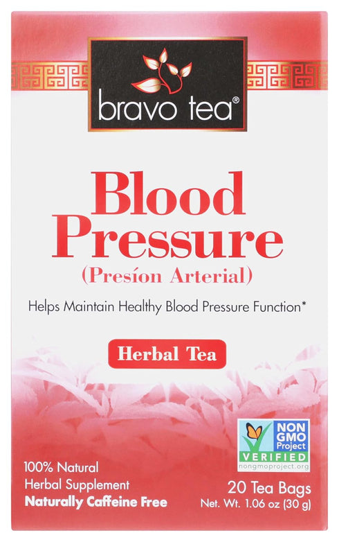 Bravo Tea Blood Pressure Caffeine Free - 20 Tea Bags