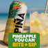 16.57 Oz, 6-Pack De Mi Pais Pineapple Juice with Pulp, Premium Quality Canned Beverage, Refreshing Pia Fruit Drink