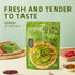 Generic 100g/3.52oz Pack 5 Spicy Cold Vegetable Salad Gongcai | Crispy Savory Snack | Ready to Eat | Versatile Side