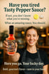TASTY PEPPER SAUCE (30k 5 oz Caribbean Scotch Bonnet Hot Sauce, Salsa Picante Gourmet Pepper Sauce, Texas Made
