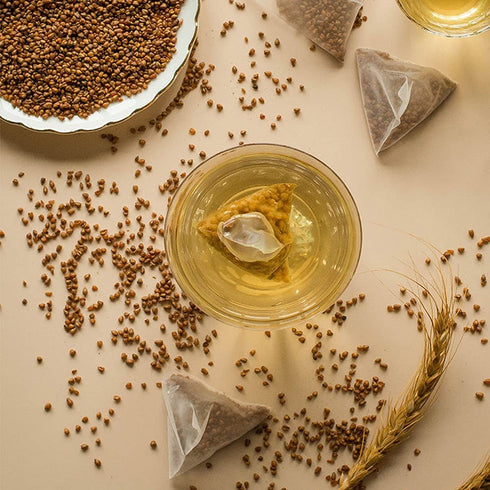 TEARELAE - Himalayan Tartary Buckwheat Teabags 6.35oz/180g (6g x 30 Bags) - Pure Natural Caffeine Free Buckwheat Tea