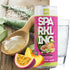 11.2 oz, Pack 6 ALO Sparkling Passion Fruit & Peach Carbonated Aloe Vera Juice Drink | fl of | Plant-Based Beverage