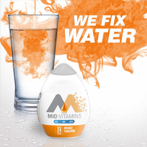 Pack, 4 Pack, 1.62 oz MiO Lemonade, Berry Blast, Orange Tangerine & Black Cherry Naturally Flavored Liquid Water