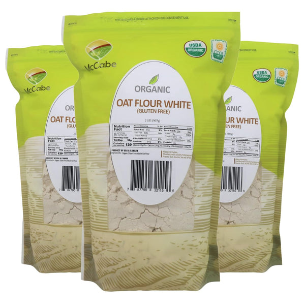 McCabe Organic Oat Flour White - Oat Flour Organic | Rich with
