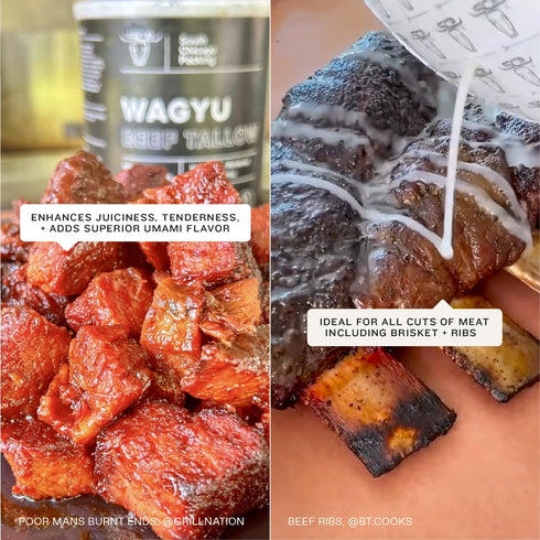 Packing 100% 42 South Chicago Pure Wagyu Beef Tallow, Ounces Paleo & Keto Friendly Cooking Fat for Searing, Sauting