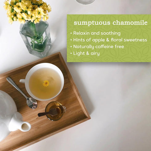 Avocado Leaf/Chamomile Tea – Caffeine-free Herbal Tea | Immune Support | 15 Tea Bags (30 Servings)
