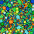Dinosaur Sprinkles for Cupcake Decorating, Fancy Edible Dino Cake Toppings in Brown Jimmies, Blue Nonpareils