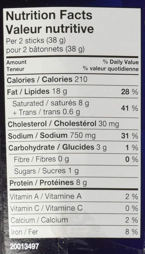 Schneiders 40 Count Super Hot Rod Sausage Snacks, Original Flavour, {imported from Canada}