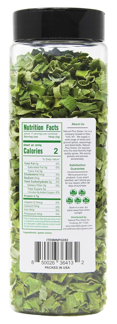 2 Oz 3 Oz NPG Freeze Dried Chopped Green Onions and Parsley Flakes