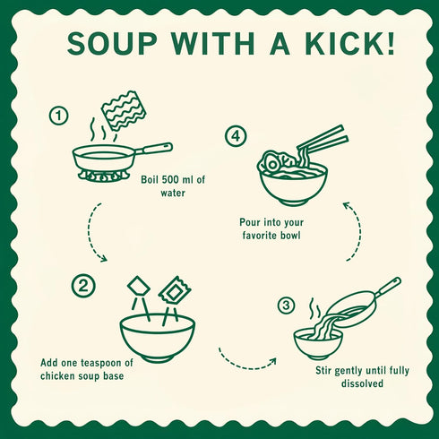 Soup,16 oz, Spices Village Gluten Free Ramen Seasoning, Vegetarian Chicken Base, Ramen Broth, Chicken Soup Base Powder