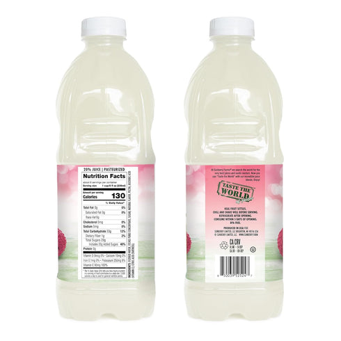 64 oz 1.89 Sunberry Farms Lychee Nectar fl | Exotic Tropical Juice Nectar with Real Fruit | No Artificial Flavors