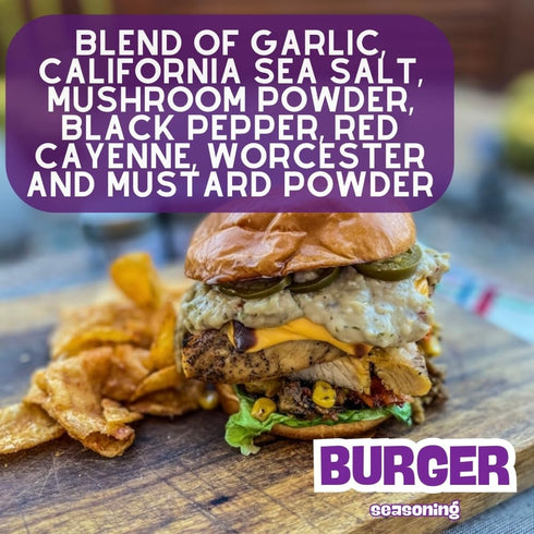 GLP-1 7.5 oz Everything But The Burger Seasoning | Gourmet Seasoning | Artisanal Spice Blend | All Natural | Ultra
