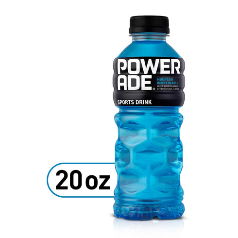 20 oz, 8 Pack POWERADE Mountain Berry Blast, fl
