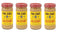 Generic Hot Chinese Mustard - Four 7.25 Ounce Jars of Chinese Hot Mustard