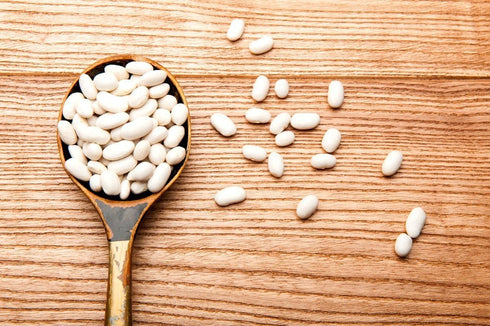 3 Food to Live Organic Cannellini Beans, Pounds Non-GMO, Dried White Kidney Beans, Sproutable, Vegan, Kosher, Bulk.
