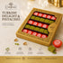 1.32 lb (600g), arba Handmade Turkish Delight Rose & Pistachio Lokum Mix, Luxury Gourmet Turkish Candy Eid Gift