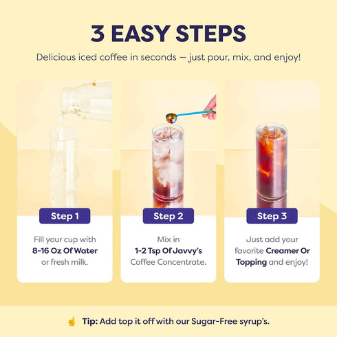 2 Pack Coffee Concentrate - Cold Brew Coffee, Perfect for Hot or Iced Instant Coffees, Hot Drinks, Cold Brew