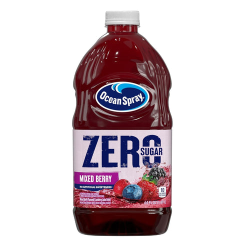 Ocean Spray ZERO Sugar Mixed Berry Juice Drink, Cranberry Juice Drink Sweetened