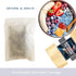Butterfly Pea Flower Tea Bags, 40 Teabags Premium Dried Blue & Purple Tea, GMO Free, Eco-Conscious