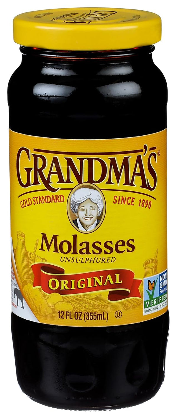 GRANDMAS Molasses Unsulphered, 12 FZ