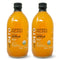Andrea Milano Organic Apple Cider Vinegar, 2 Bottles Raw Italian Natural Vinegar with the