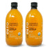 Andrea Milano Organic Apple Cider Vinegar, 2 Bottles Raw Italian Natural Vinegar with the