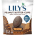 LILY'S Dark Chocolate Style No Sugar Added Peanut Butter Cups, Sweets Bag,