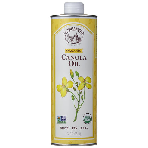 La Tourangelle, Organic Canola Oil, Expeller-Pressed Non-GMO Canola Seeds, Pesticide and Chemical