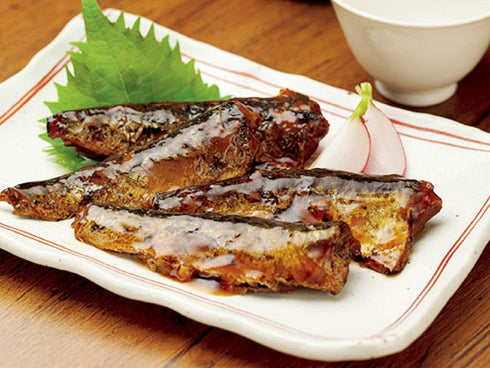OSK 3.17oz(90g) Set 5 Kabayaki Grilled Sardines Sweet Soy Sause Of Wild Caught Sardines