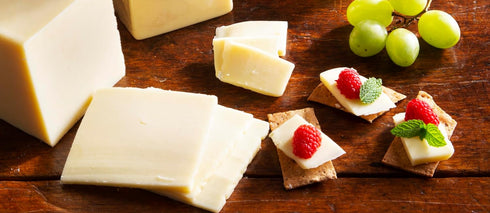 1-Year 2.5 lb Wisconsin Cheese Mart Aged Sharp White Cheddar Cheese | Half Loaf | Rich, Sharp & Creamy Wisconsin White