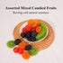 SODGHYTR 17.64 Oz/500g Wonderful Plums A Tin of Dried Mixed Fruits, Premium Assorted Dried Fruits, Including Prunes