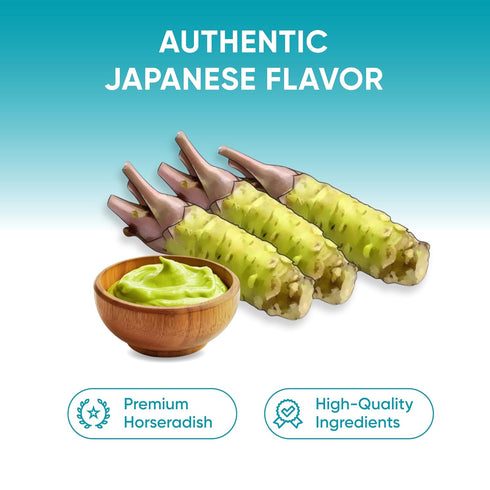 2.2 LB (1kg) RSD Premium Wasabi Powder Real Japanese Horseradish Root Intense Heat for Sushi & Japanese Cooking