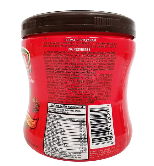 Malher 16 oz Tomato Beef Bouillon - Consome De Tomate Y Res
