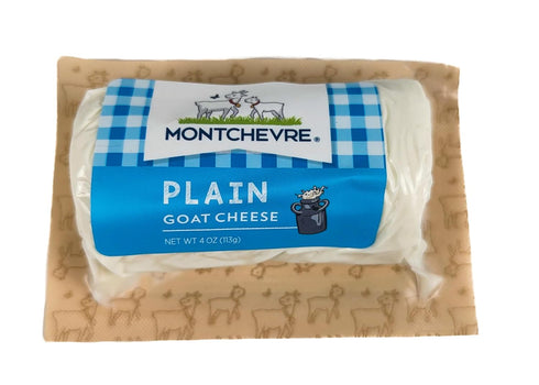 Generic Plain Goat Cheese 4 oz (Pack of 4)