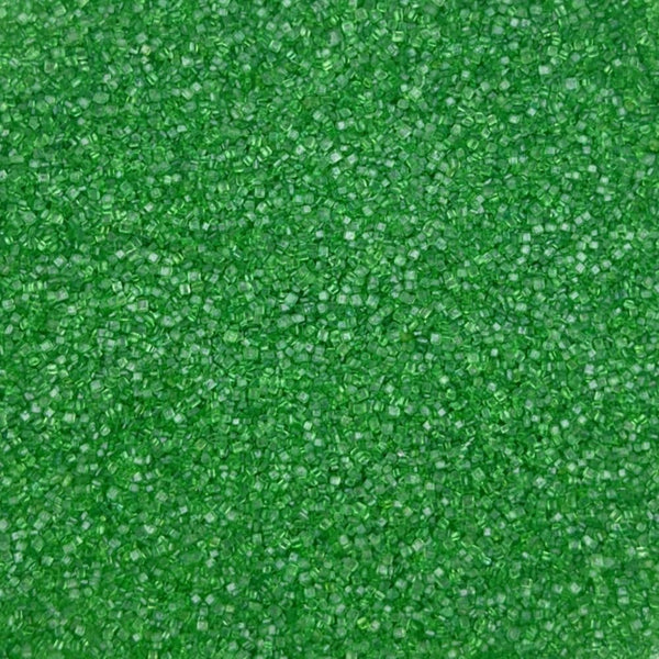 Sentovac Green Sanding Sugar Sprinkles | Edible Green Sprinkles for Cake Decorating