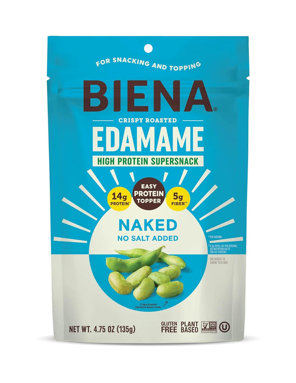 Biena Foods Naked Roasted Edamame, 4.75 OZ