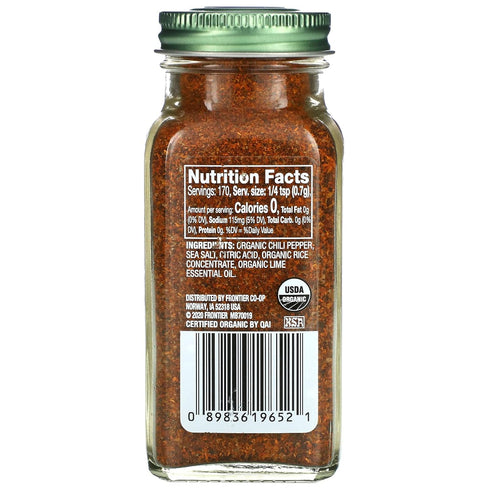 Simply Organic Organic Chili Lime Seasoning, 4.2 OZ