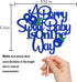 Blueberry-Themed Baby Shower Cake Topper - A Berry Sweet Baby is on the Way
